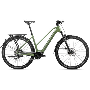 Bicicleta de senderismo eléctrica ORBEA KEMEN MID 30 TRAPEZ Verde 2023 0